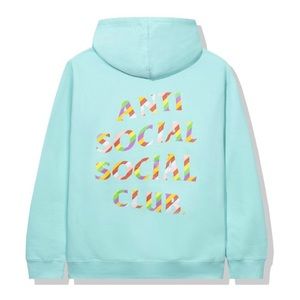 Anti Social Social Club Sweeter Then You Think Hoodie 'Mint'